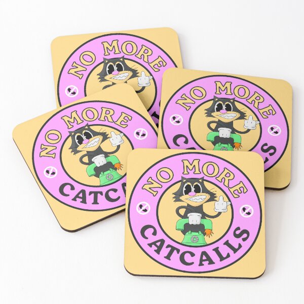 Item preview, No More Cat Calls - Anti Cat Calling designed and sold by Picket Club.