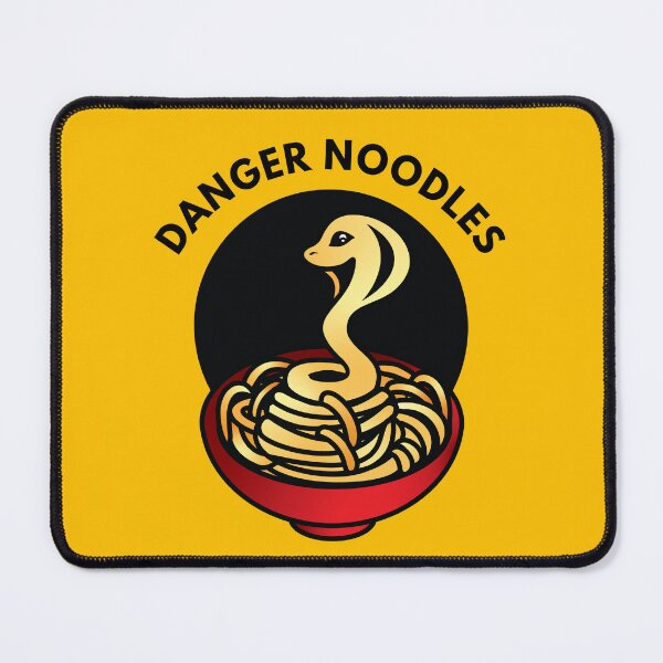 Item preview, Danger Noodles on Yellow designed and sold by AliceQuinn.