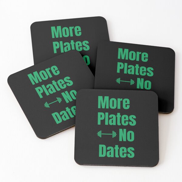 Item preview, More Plates No Dates Gym Fitness Bodybuilding  designed and sold by TeePassion.