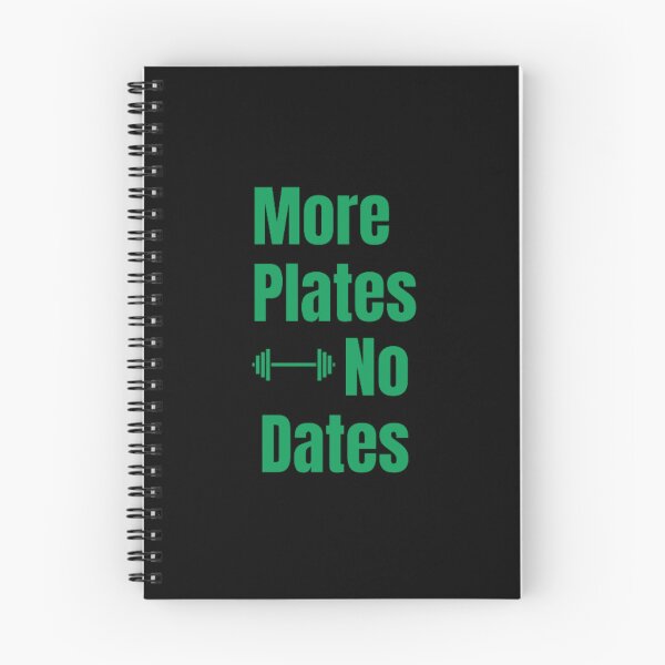 Item preview, More Plates No Dates Gym Fitness Bodybuilding  designed and sold by TeePassion.
