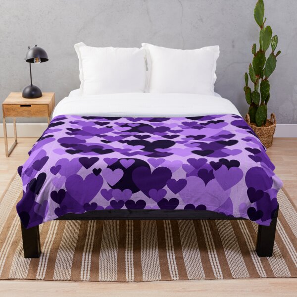 Item preview, Bunch of Hearts: Purple designed and sold by alexisrg.