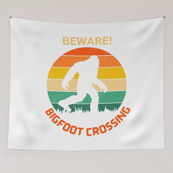 Item preview, Beware Bigfoot Crossing Design designed and sold by BrinaandPops.