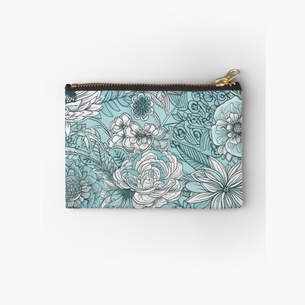 Item preview, Blue Floral designed and sold by HandCraftedArt.