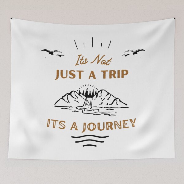 Item preview, Its Not Just A Trip Its A Journey designed and sold by Harvey Bell.