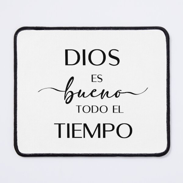 Item preview, Dios es bueno etodo el tiempo, Spanish Christian Quot designed and sold by Aryam Quotes.
