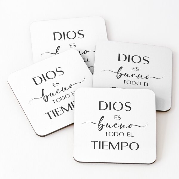 Item preview, Dios es bueno etodo el tiempo, Spanish Christian Quot designed and sold by Aryam Quotes.