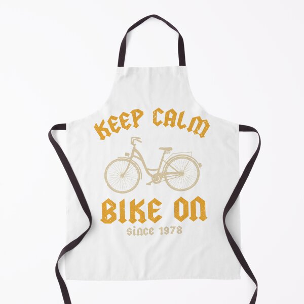 Item preview, Keep Calm And Bike On Funny Bicycle Lover For Women and Men designed and sold by ShirtTotheMoon.