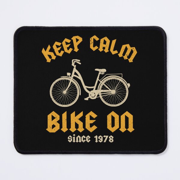 Item preview, Copy of Keep Calm And Bike On Funny Bicycle Lover For Women and Men designed and sold by ShirtTotheMoon.