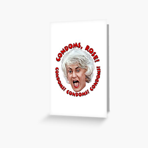Item preview, Golden Girls- Condoms, Rose! designed and sold by IndecentDesigns.