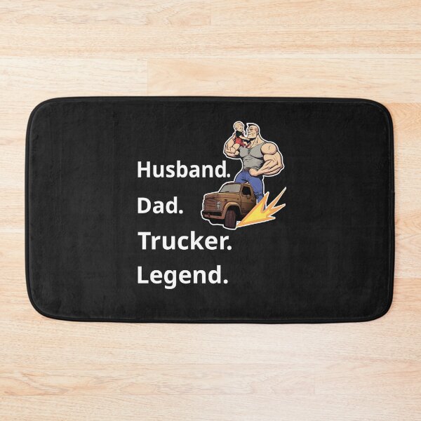 Item preview, Husband. Dad. Trucker. Legend. designed and sold by Silvio K..