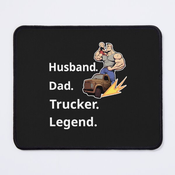 Item preview, Husband. Dad. Trucker. Legend. designed and sold by Silvio K..
