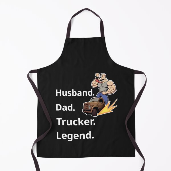 Item preview, Husband. Dad. Trucker. Legend. designed and sold by Silvio K..