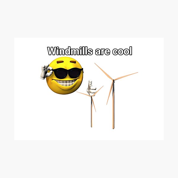 Item preview, Windmills are cool designed and sold by Nickenchoodle.
