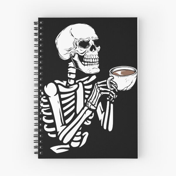 Item preview, Skeleton With Coffee designed and sold by DesignRebel138.