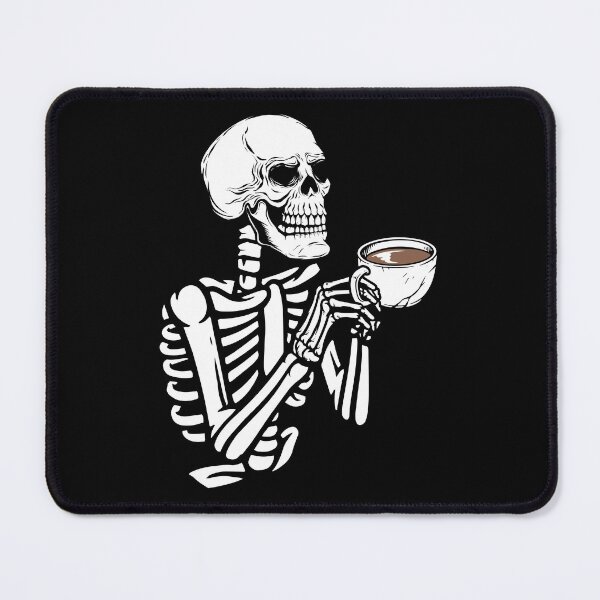 Item preview, Skeleton With Coffee designed and sold by DesignRebel138.