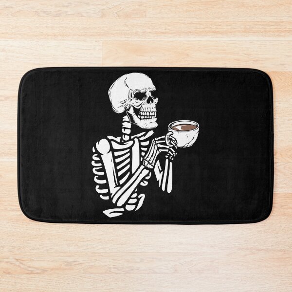 Item preview, Skeleton With Coffee designed and sold by DesignRebel138.