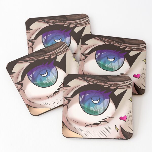 Item preview, Anime eye with forest designed and sold by MarshallsArtz.