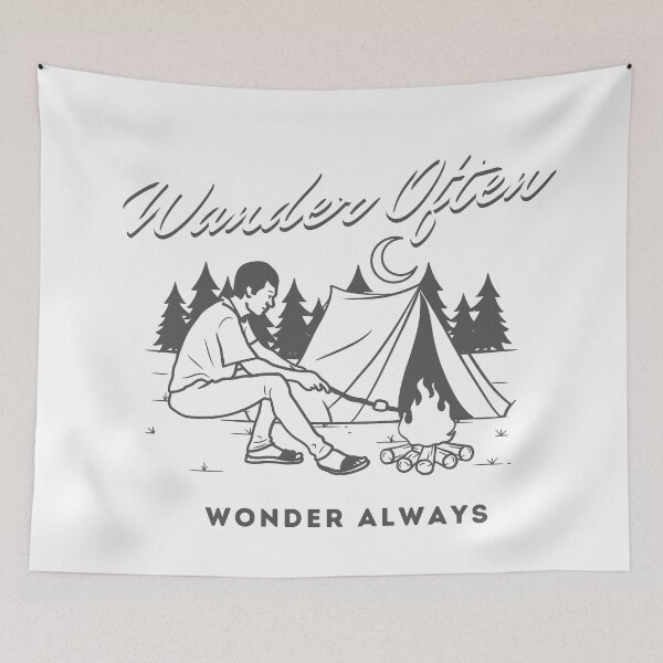 Item preview, Wander Often, Wonder Always designed and sold by Harvey Bell.