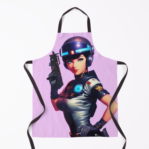 Item preview, Anime Girl Cyber Punk Cop designed and sold by forgottenfuture.