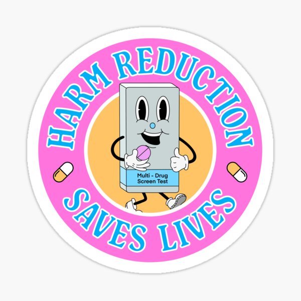 Item preview, Harm Reduction Saves Lives - Pill Testing designed and sold by SSFootball.