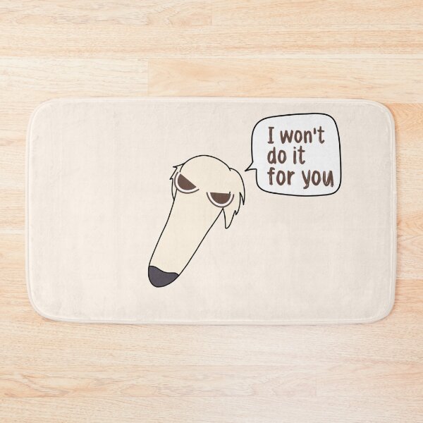 Item preview, Let me do it for you - I won’t do it for you - dog - borzoi dog - Kumi designed and sold by Trista Designs.