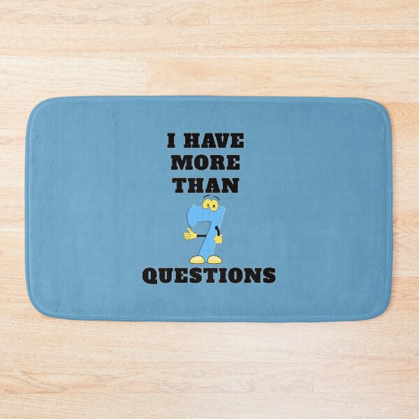 Item preview, I Have More Than Seven Questions designed and sold by RendoRed.
