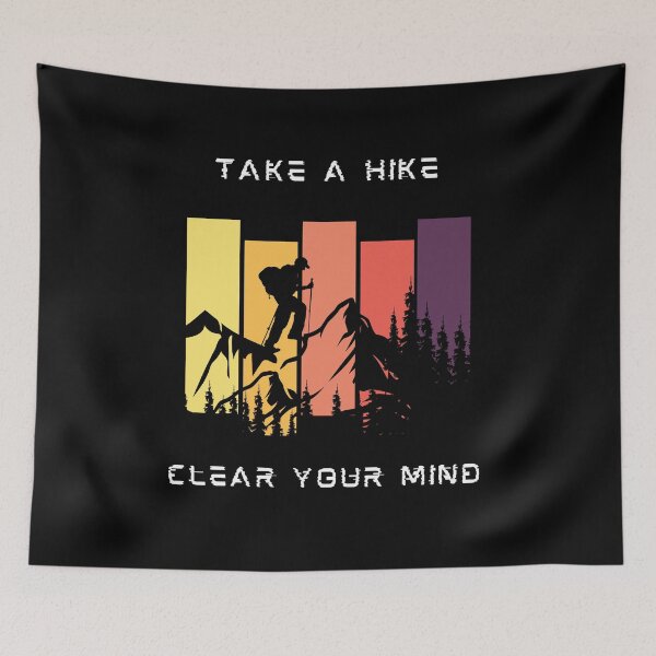Item preview, Take A Hike, Clear Your Mind designed and sold by Harvey Bell.