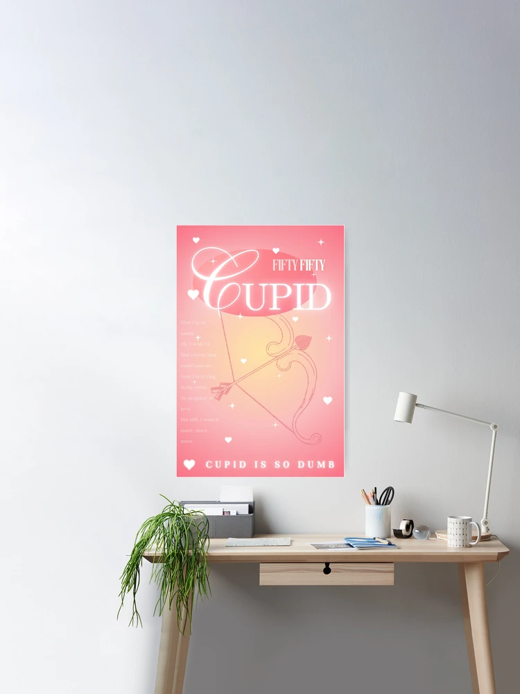 FIFTY FIFTY cupid Wall Print Aesthetic Kpop Decor 