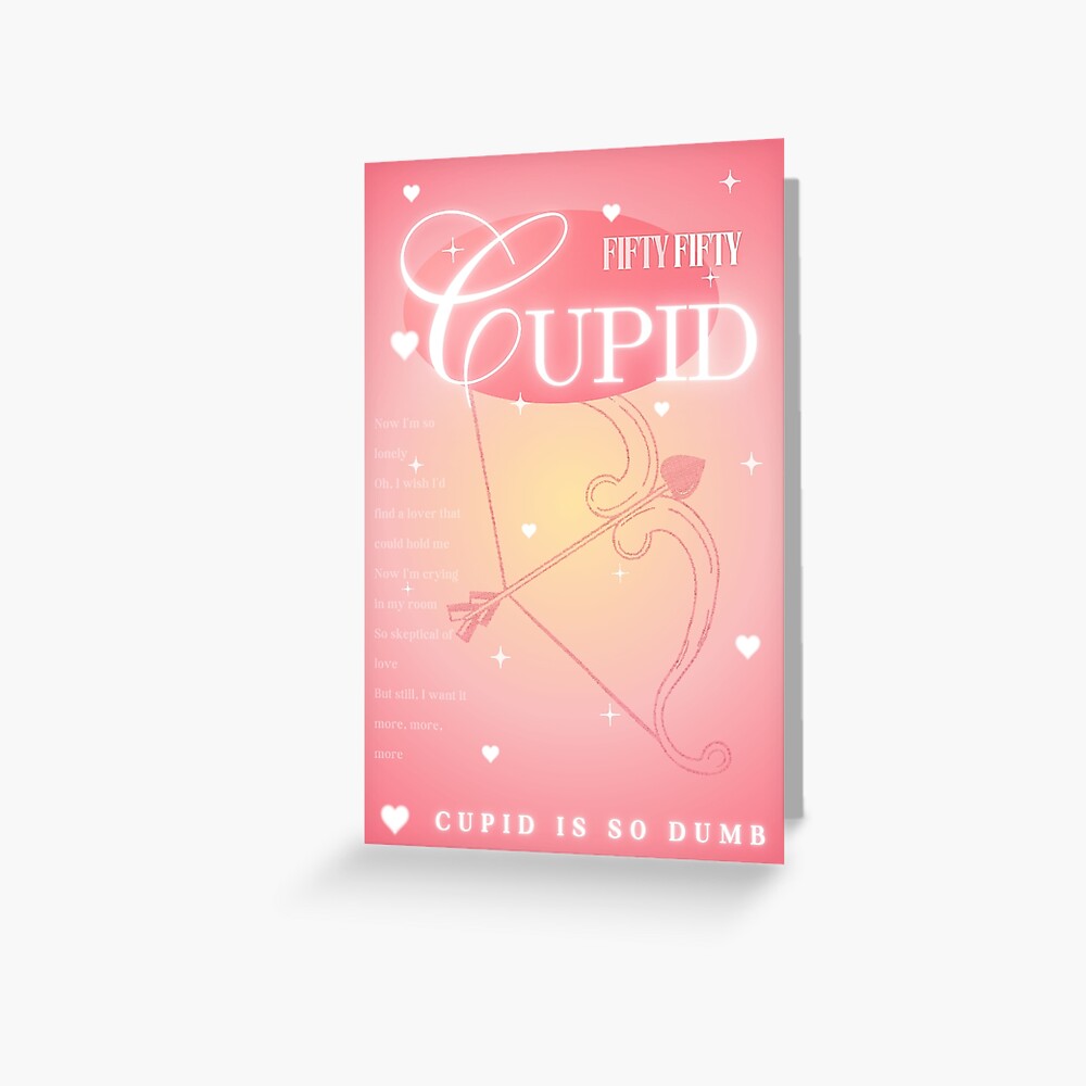 FIFTY FIFTY cupid Wall Print Aesthetic Kpop Decor 