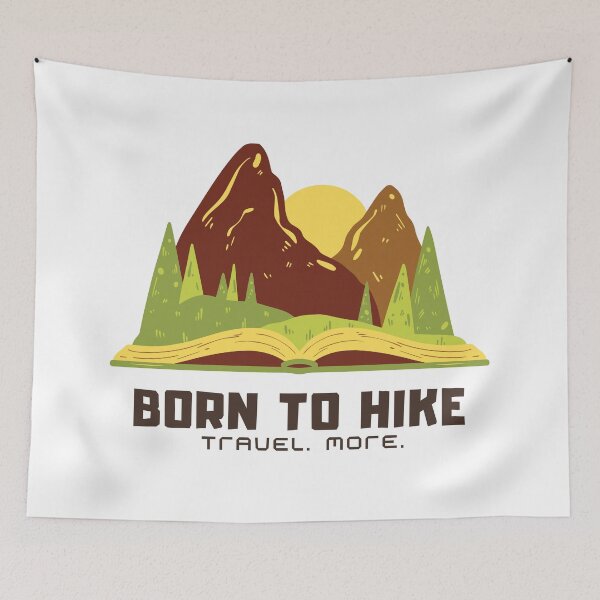 Item preview, Born To Hike designed and sold by Harvey Bell.