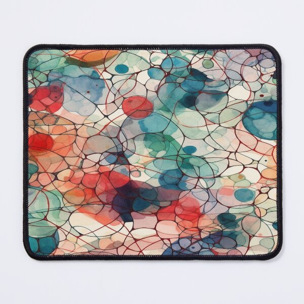 Item preview, Chromatic Currents Digital Artwork Pattern designed and sold by VividVisionsCo.