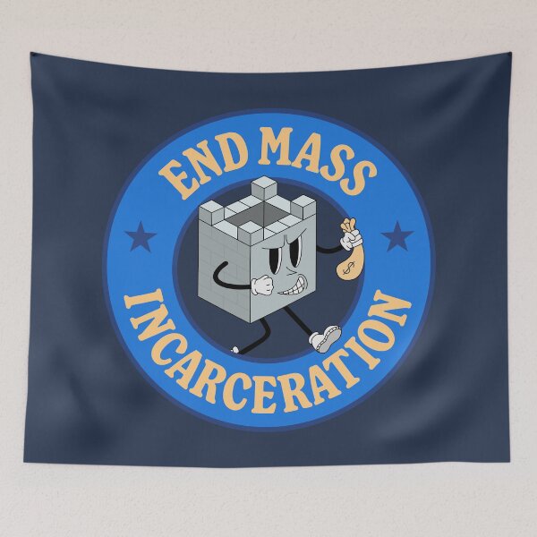 Item preview, End Mass Incarceration designed and sold by Picket Club.