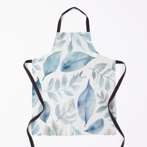 Item preview, Light Blue leaves designed and sold by HandCraftedArt.