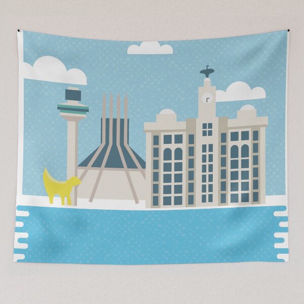 Artikelvorschau, LIVERPOOL SKYLINE entworfen und verkauft von barneyrobble.