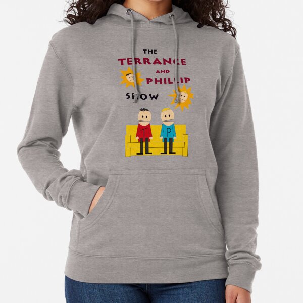 South Park Terrance y Phillip Sudadera ligera con capucha
