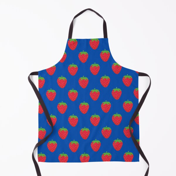 Item preview, Wild Strawberries - Blue designed and sold by Ashleigh Bell.