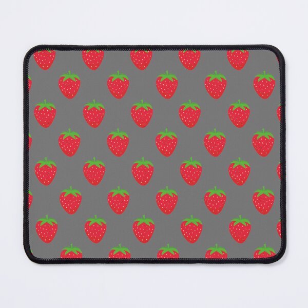 Item preview, Wild Strawberries - Gray designed and sold by Ashleigh Bell.