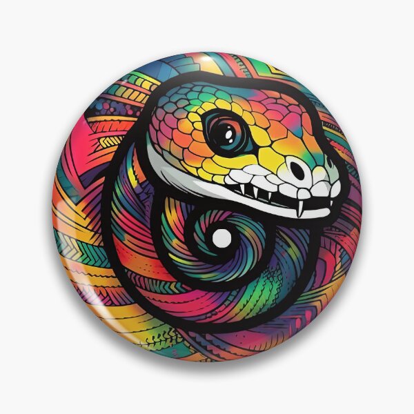 Item preview, Rainbowcore Snake designed and sold by Rumplefatch.
