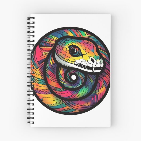 Item preview, Rainbowcore Snake designed and sold by Rumplefatch.