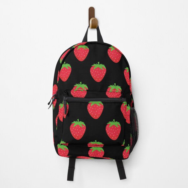 Item preview, Wild Strawberries - Black designed and sold by Ashleigh Bell.