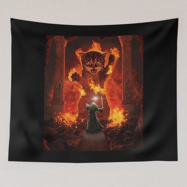 Item preview, Balrog cat shirt TShir designed and sold by SarahJac51650.