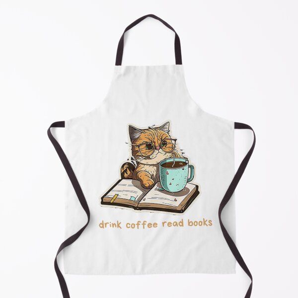 Item preview, drink coffee read books dismantle systems of oppression cat designed and sold by printiesart.