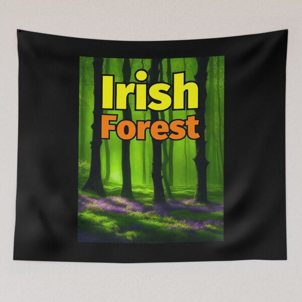 Item preview, Irish Forest Mystical Lighting Trees Grass Purple designed and sold by IrishPOD.