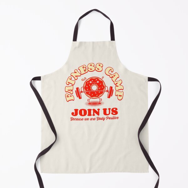 Item preview, Fatness camp - funny fitness and healthy living parody designed and sold by sashashuba.