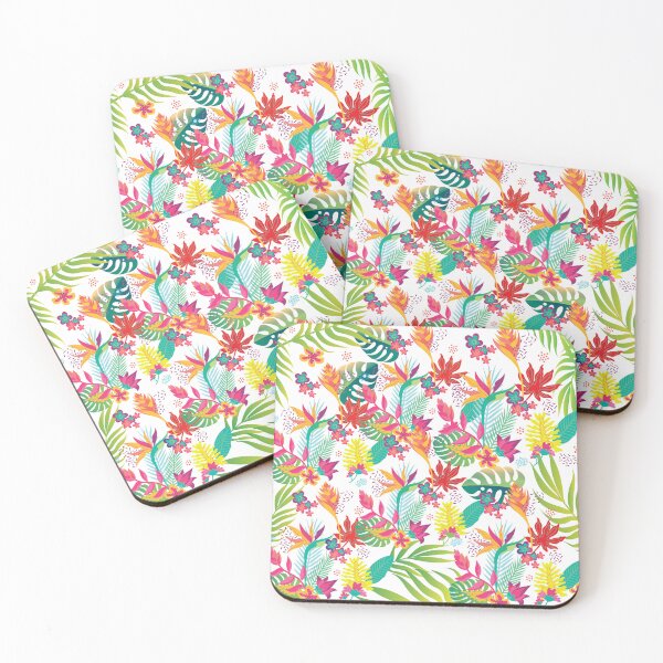 Item preview, Vibrant Tropical Floral Patterns designed and sold by Yves Artico.