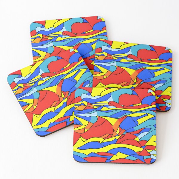 Item preview, Shapes of Red, Yellow and Blue designed and sold by The Bubble 1307.