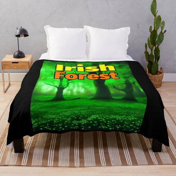 Item preview, Irish Forest Mystical Lighting Trees Grass designed and sold by IrishPOD.