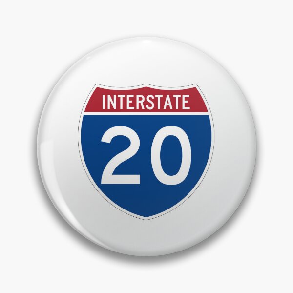 Item preview, I-20 Interstate Sign designed and sold by nationalparkfan.