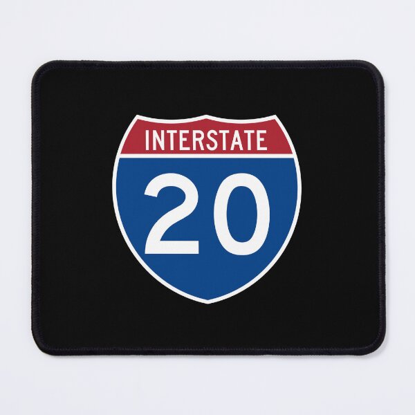 Item preview, I-20 Interstate Sign designed and sold by nationalparkfan.