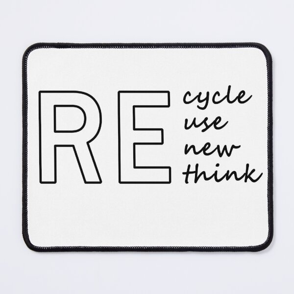 Item preview, Recycle reuse renew rethink  designed and sold by Mohamed BAKALI.